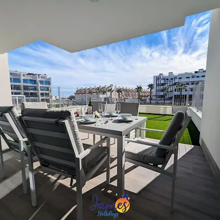 Modern Ground Floor With Com Pool Eb12 * Orihuela